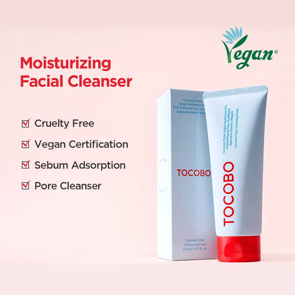 TOCOBO Coconut Clay Cleansing Foam - 150ml