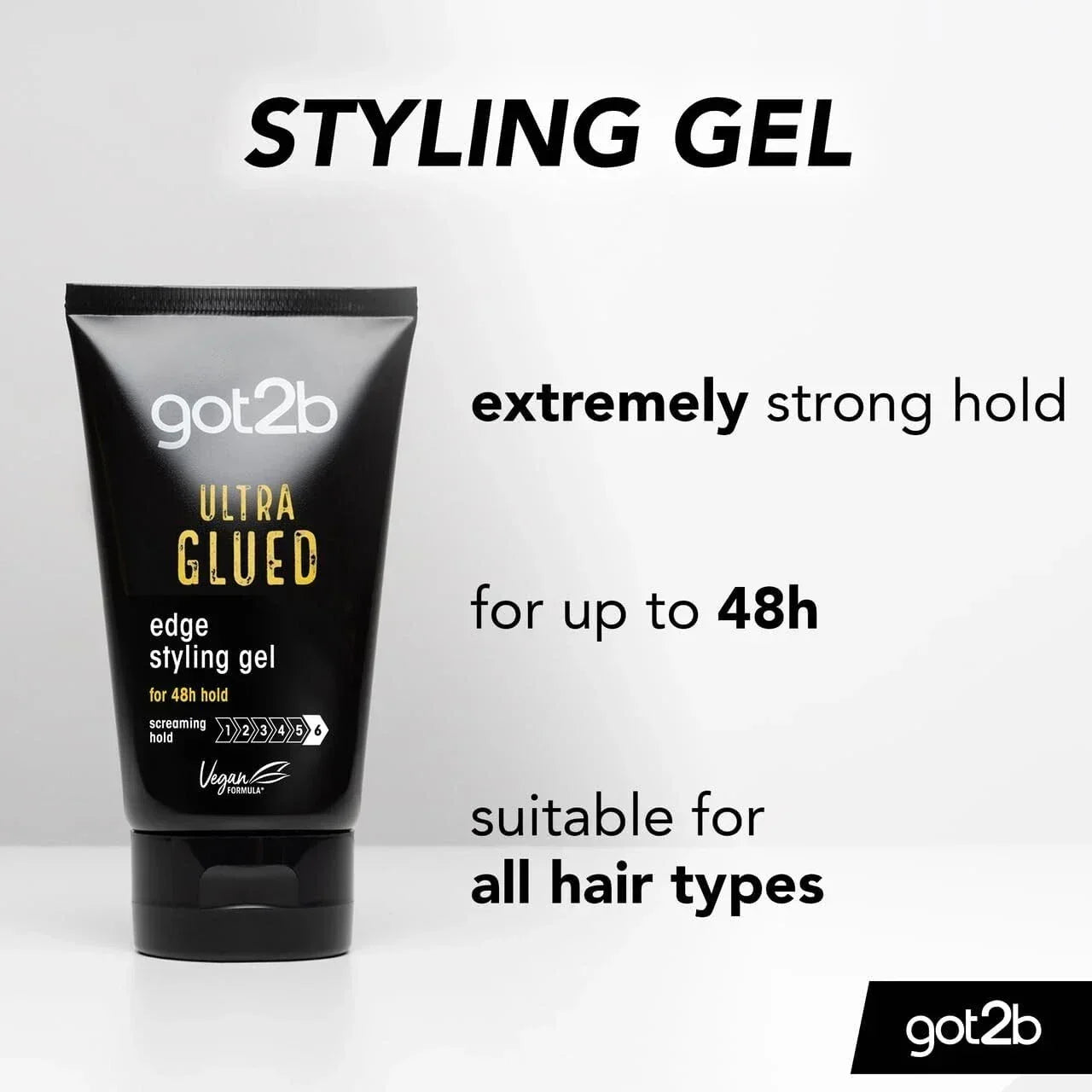 جل تصفيف الشعر Got2b Ultra Glued Edge - 150 مل