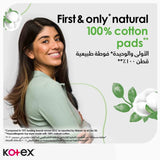 Kotex Natural Maxi Protect 100% Cotton Pad With Wings - 44 Pads