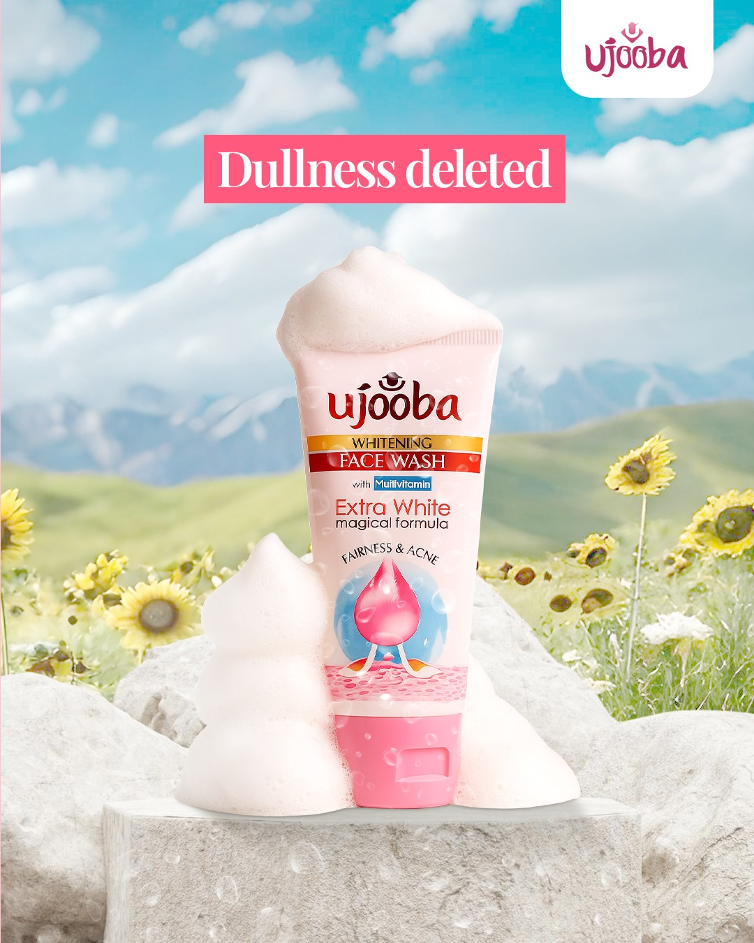 Ujooba Extra White Magical Formula Face Wash - 100ml