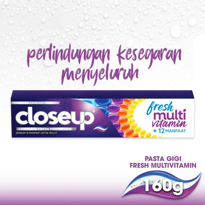 Closeup Fresh Multivitamin Complete Fresh Protection Toothpaste - 160g