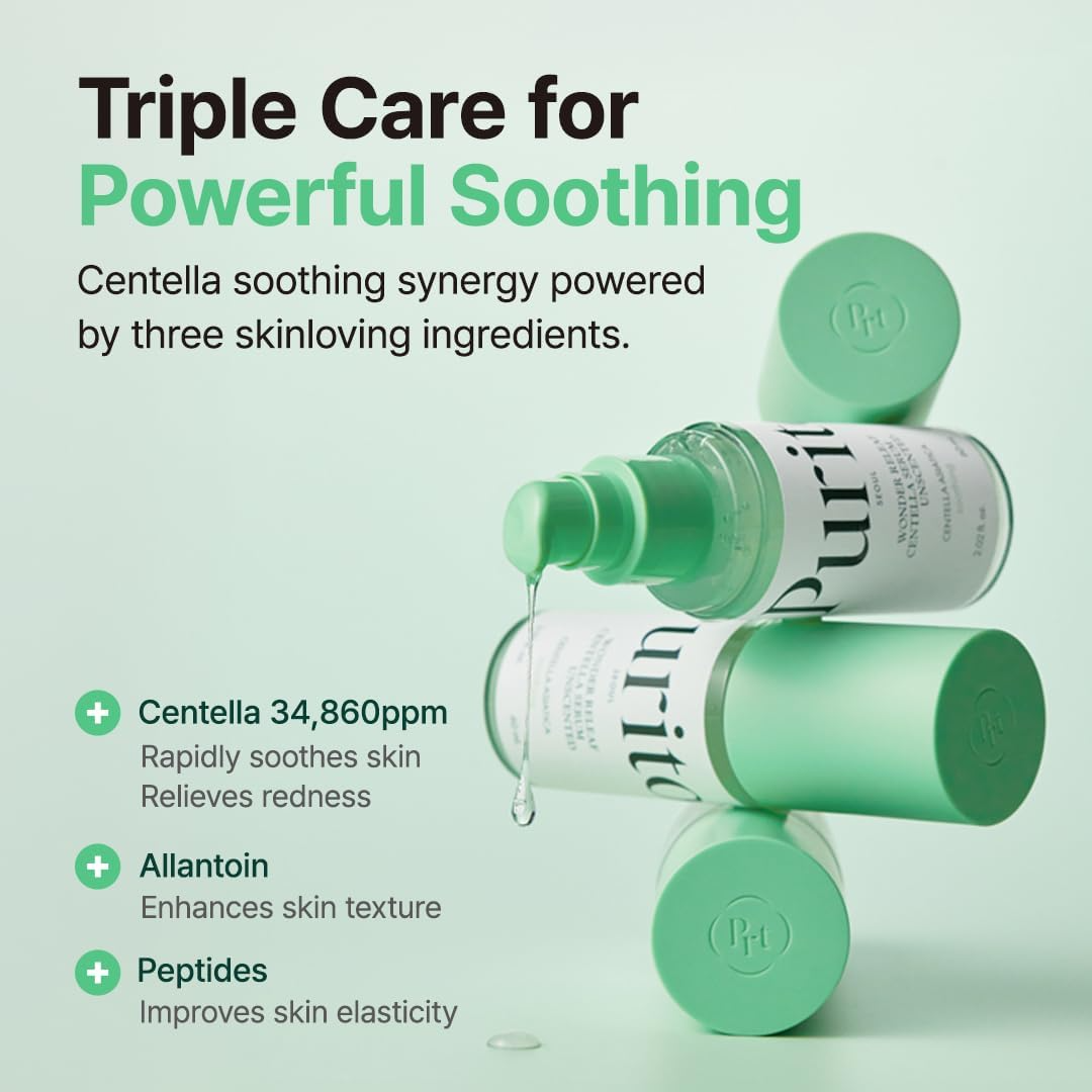 Purito Wonder Releaf Centella Serum Unscented - 60ml