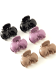 Unique Design Hair Claw Clips - 12 Pcs (C113)