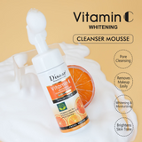 Disaar Vitamin C Brightening Hyaluronic Acid Facial Mousse - 150ml