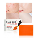 Guanjing Beauty Kojic Acid & Carrot Soap For Face & Body - 120g
