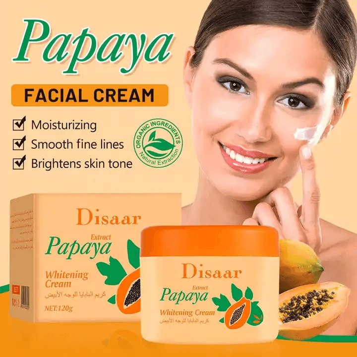 Disaar Papaya Extract Whitening Cream - 120g