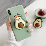 Air Bag Cute Cartoon Pop Sockets Phone Holder - P3