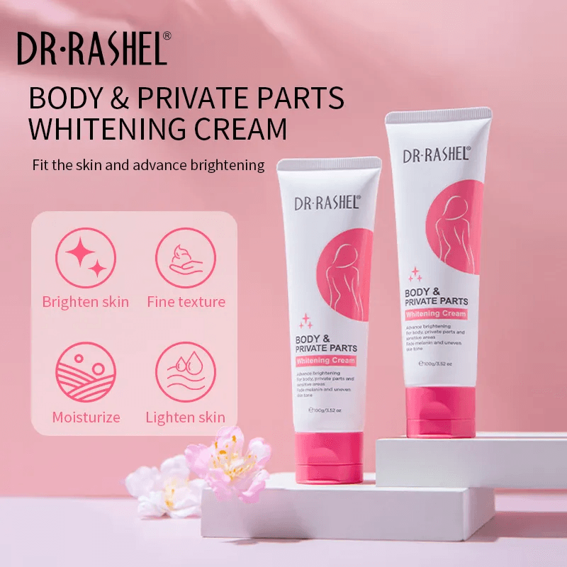 Dr.Rashel Body & Private Parts Whitening Cream - 100g