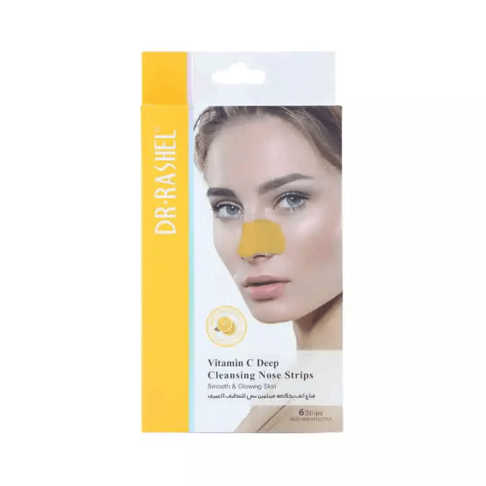 Dr.Rashel Vitamin C Deep Cleansing Nose Strips - 6 Pcs