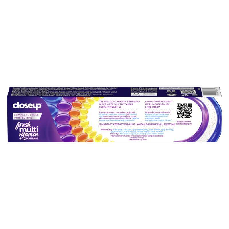 Closeup Fresh Multivitamin Complete Fresh Protection Toothpaste - 160g