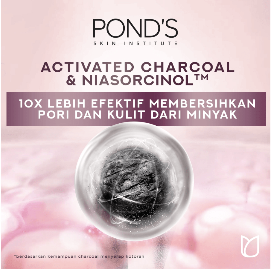 Ponds Ultimate Oil Control Activated Charcoal Facial Foam - 100g