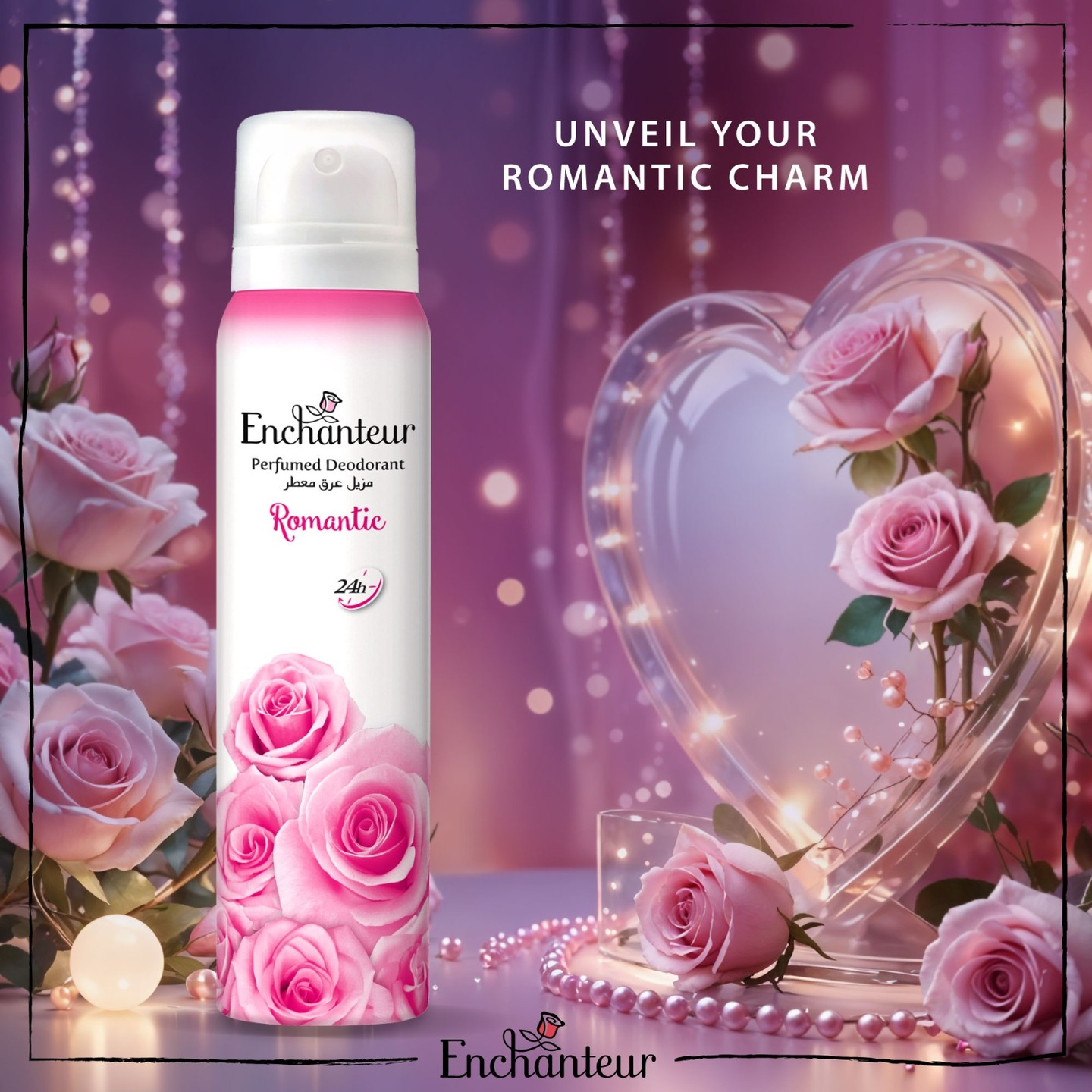 Enchanteur Romantic Perfumed Deodorant Spray - 75ml