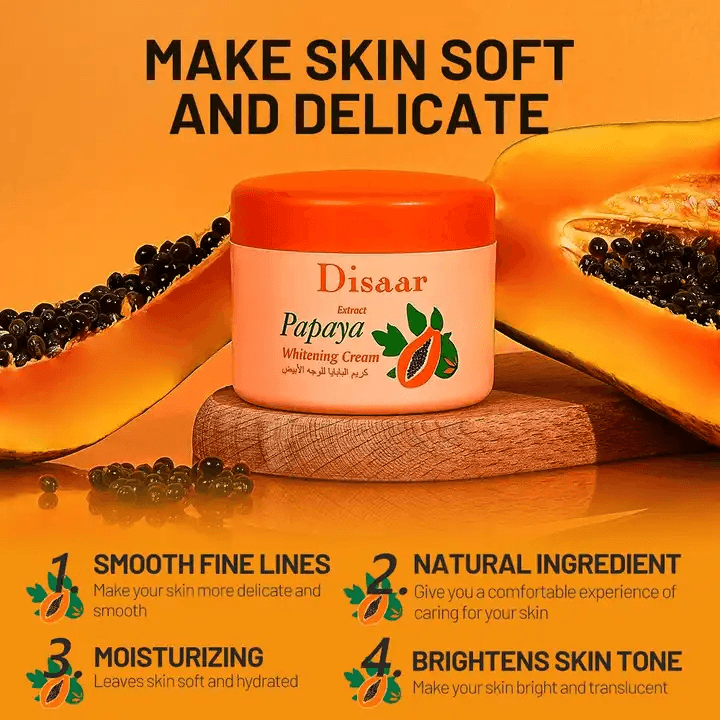 Disaar Papaya Extract Whitening Cream - 120g