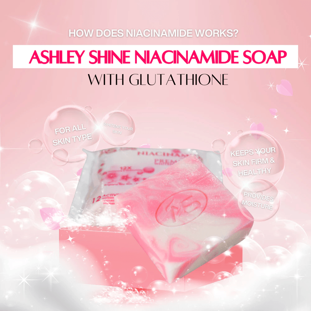 Ashley Shine Niacinamide Premium Whitening Soap - 70g