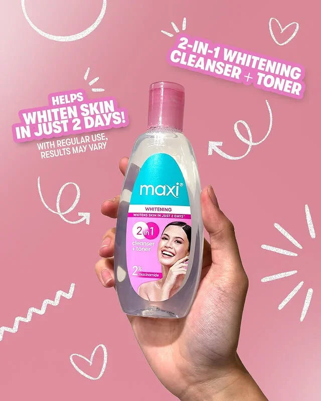 Maxi Brightening Cleanser + Toner - 135ml