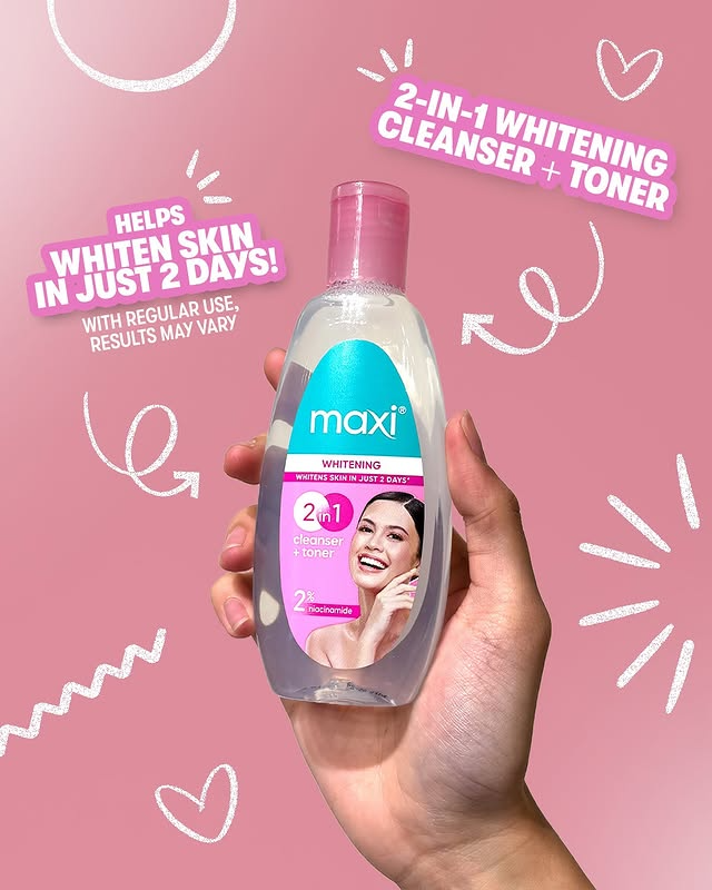 Maxi Brightening Cleanser + Toner - 135ml
