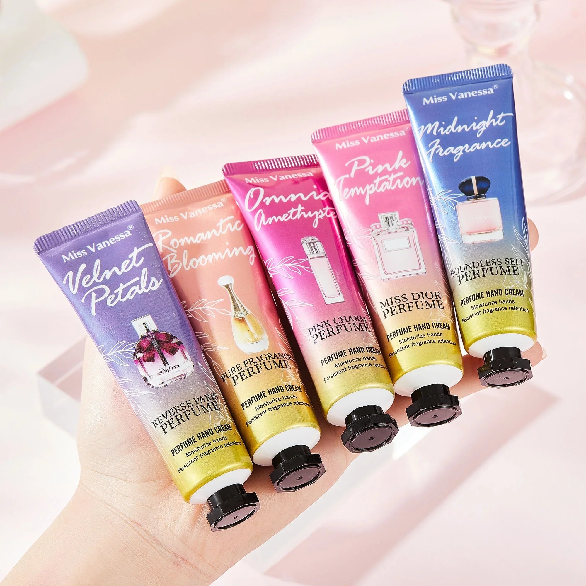 Miss Vanessa Perfume Hand Cream - 30g x 5 Pcs