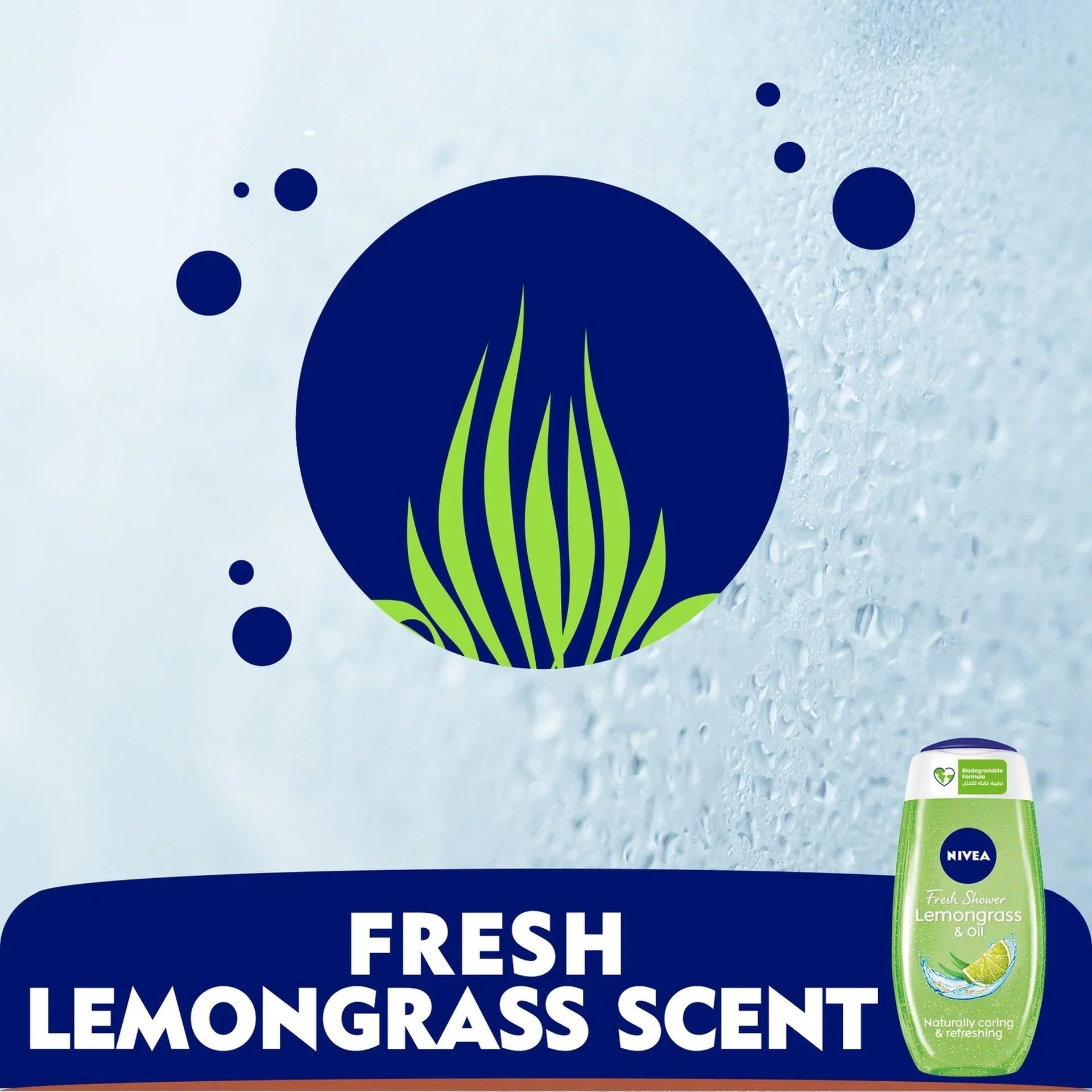 Nivea Fresh Shower Lemongrass & Oil - 250ml