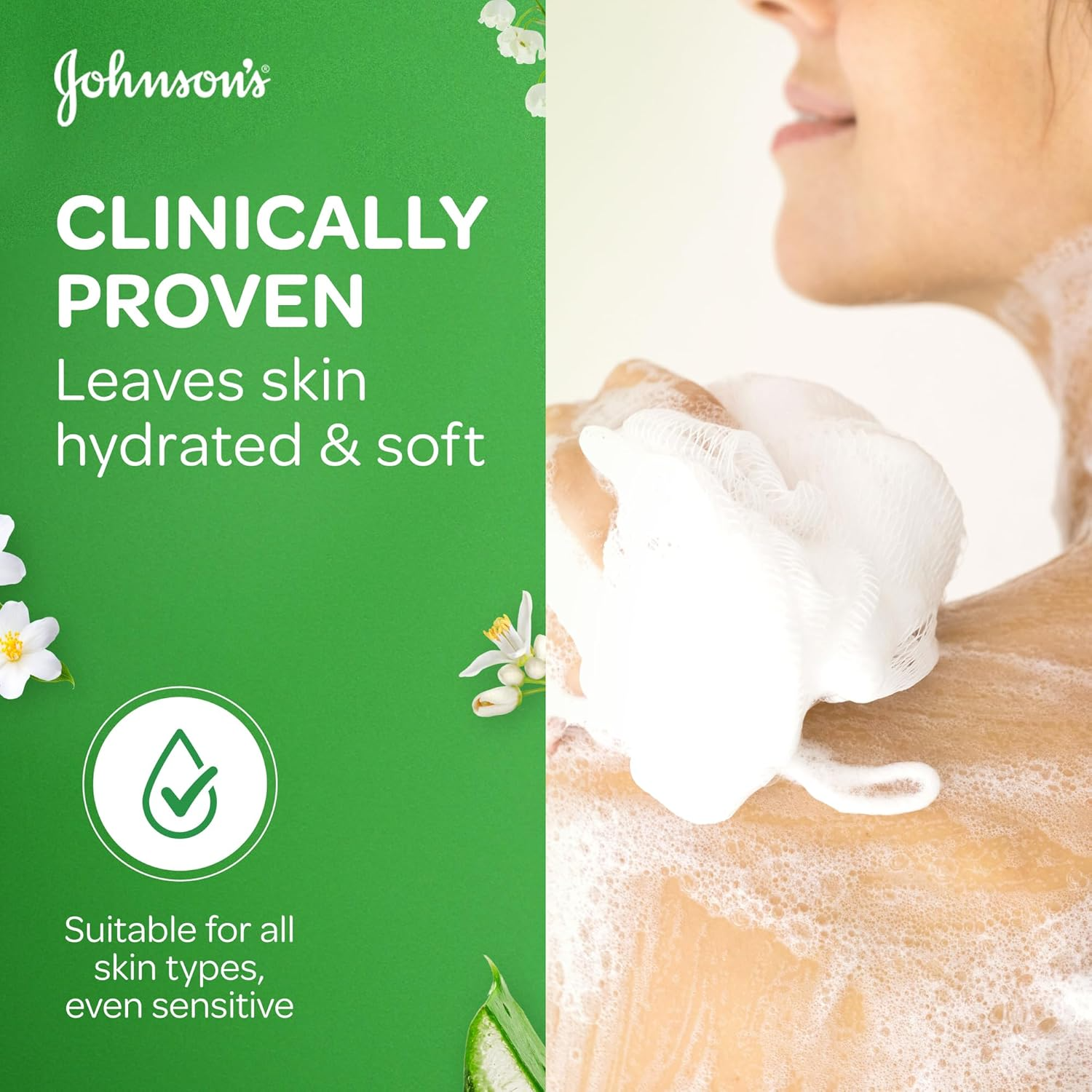 Johnson's Vita Rich Body Wash With Aloe Vera & Vitamin E - 400ml+250ml