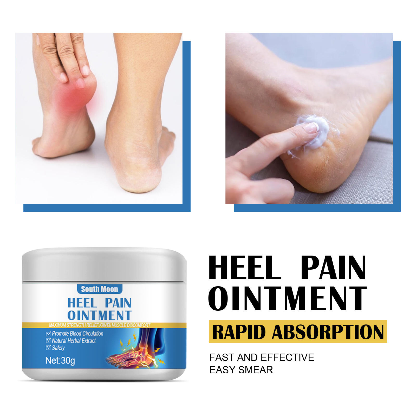 South Moon Heel Pain Ointment - 30g