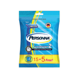 Personna Comfort Twin Blade Disposable Razors - 15+5 Free