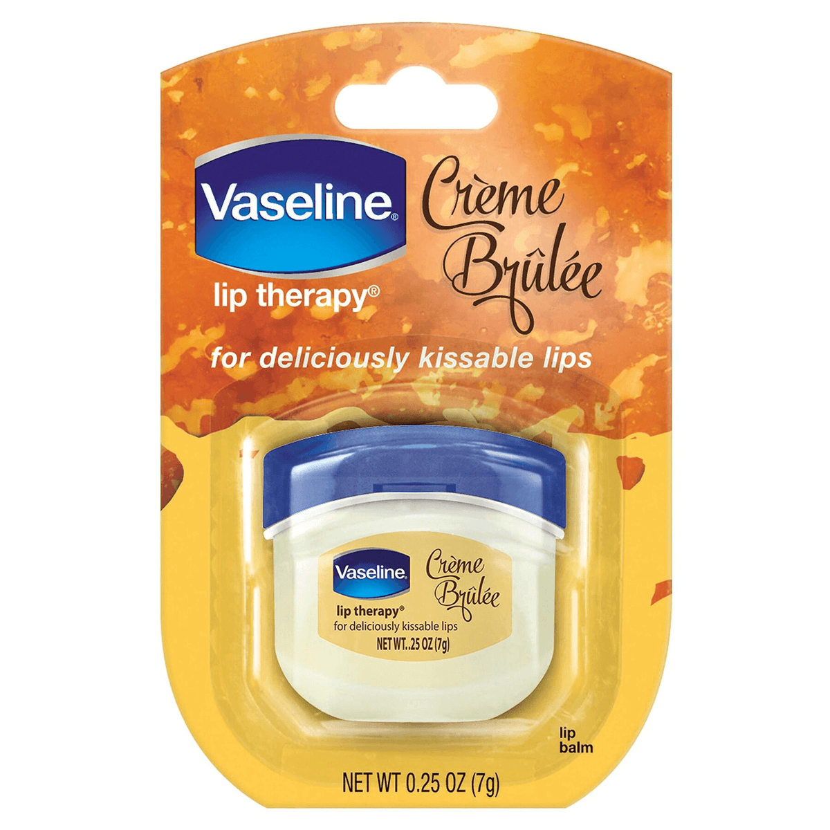 Vaseline Lip Therapy Creme Brulee Lip Balm - 7g