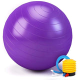 Slip Resistance Gym & Yoga Ball with Foot Pump