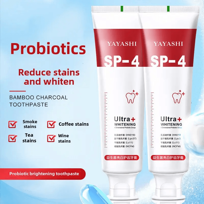 Yayashi SP-4 Ultra + Whitening Probiotic Toothpaste - 120g