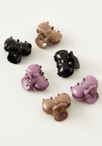 Unique Design Hair Claw Clips - 12 Pcs (C113)