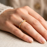 Women's Golden Adjustable Ring #32