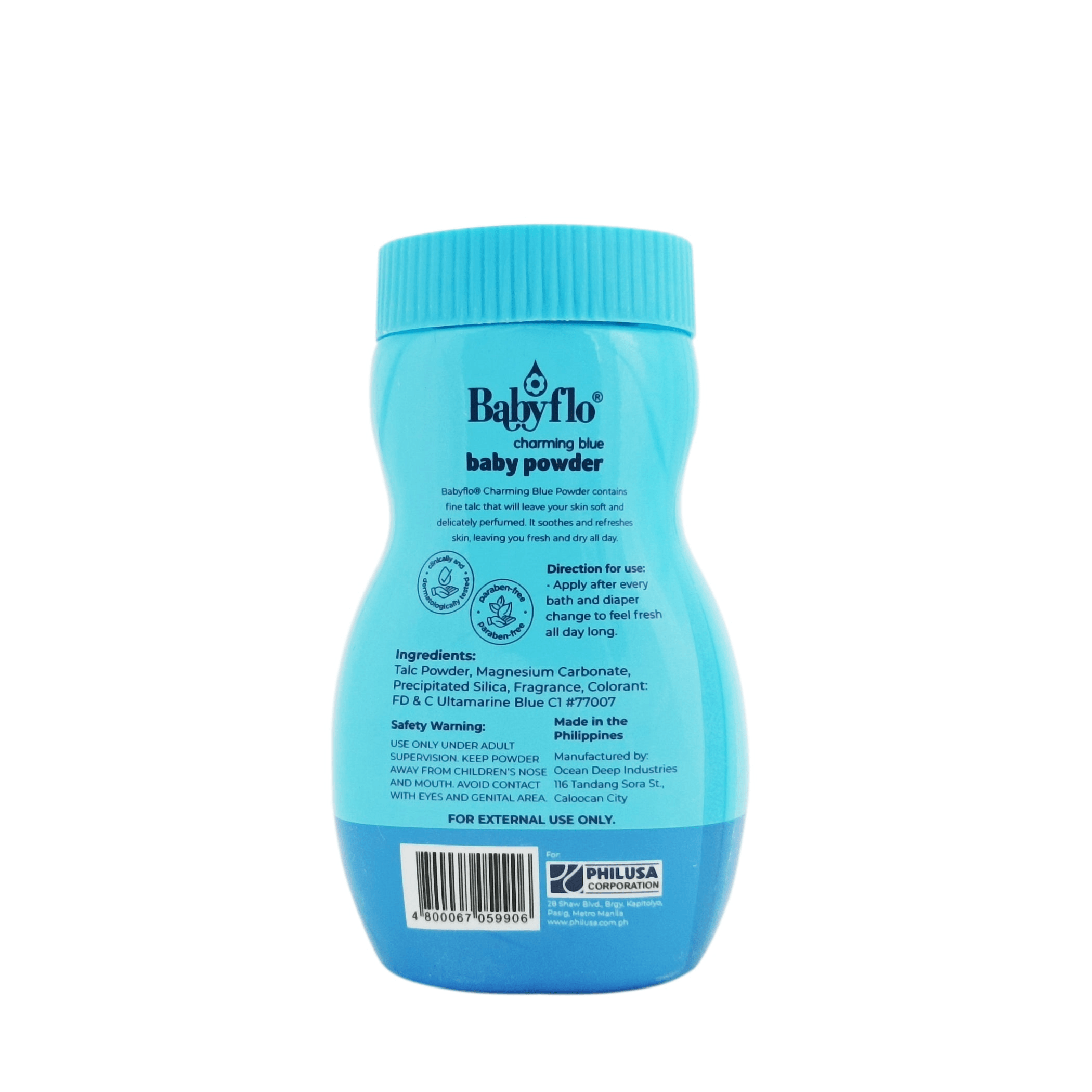 Babyflo Baby Powder Charming Blue - 50g