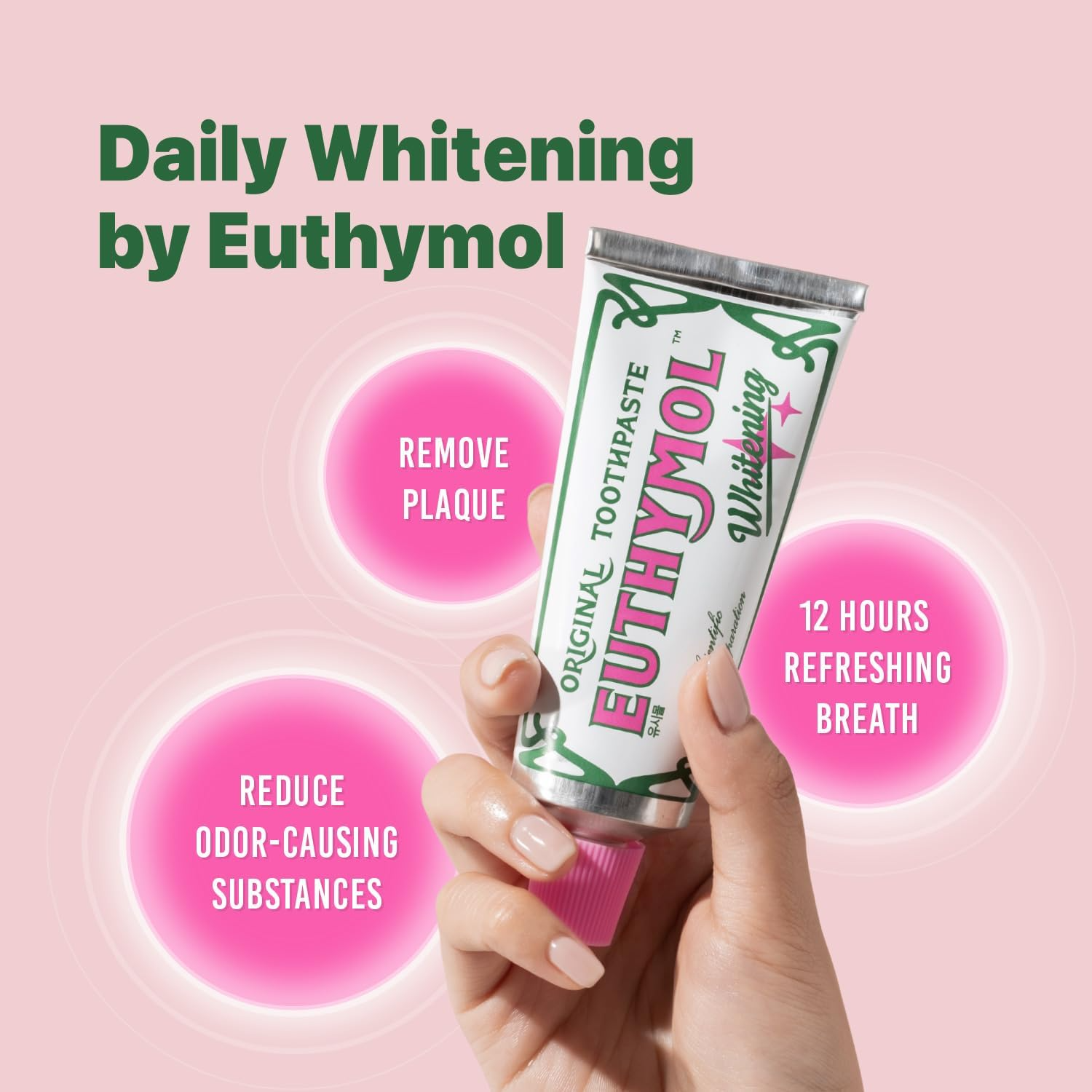 Euthymol Brightening Original Toothpaste - 75ml