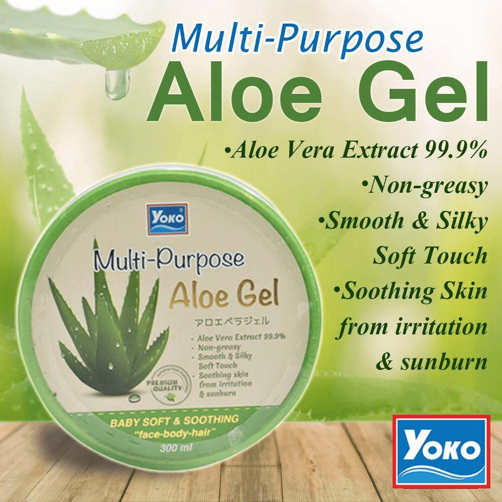 Yoko Multi-Purpose Aloe Gel Baby Soft & Soothing - 300ml