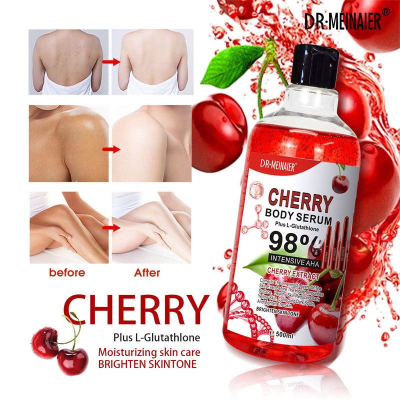 Dr.Meinaier 98% Intensive AHA Body Serum Cherry Extract - 500ml