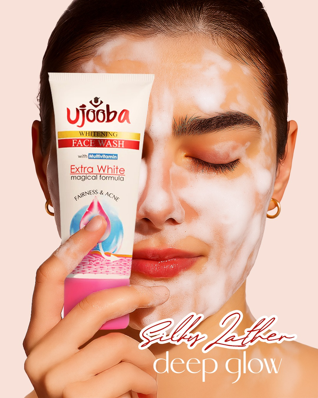 Ujooba Extra White Magical Formula Face Wash - 100ml