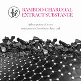 Sadoer Bamboo Charcoal Deep Cleansing Nose Strips - 6 Pcs