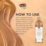 African Pride Moisture Miracle Honey Chocolate & Coconut Oil Conditioner - 473ml