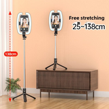 Tripod Live Broadcast Multifunctional Selfie Stick With Remote Control - P99W