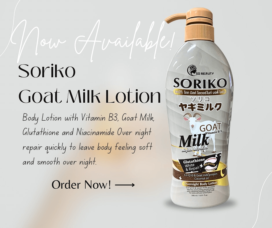 Soriko Goat Milk Overnight Body Lotion - 500ml