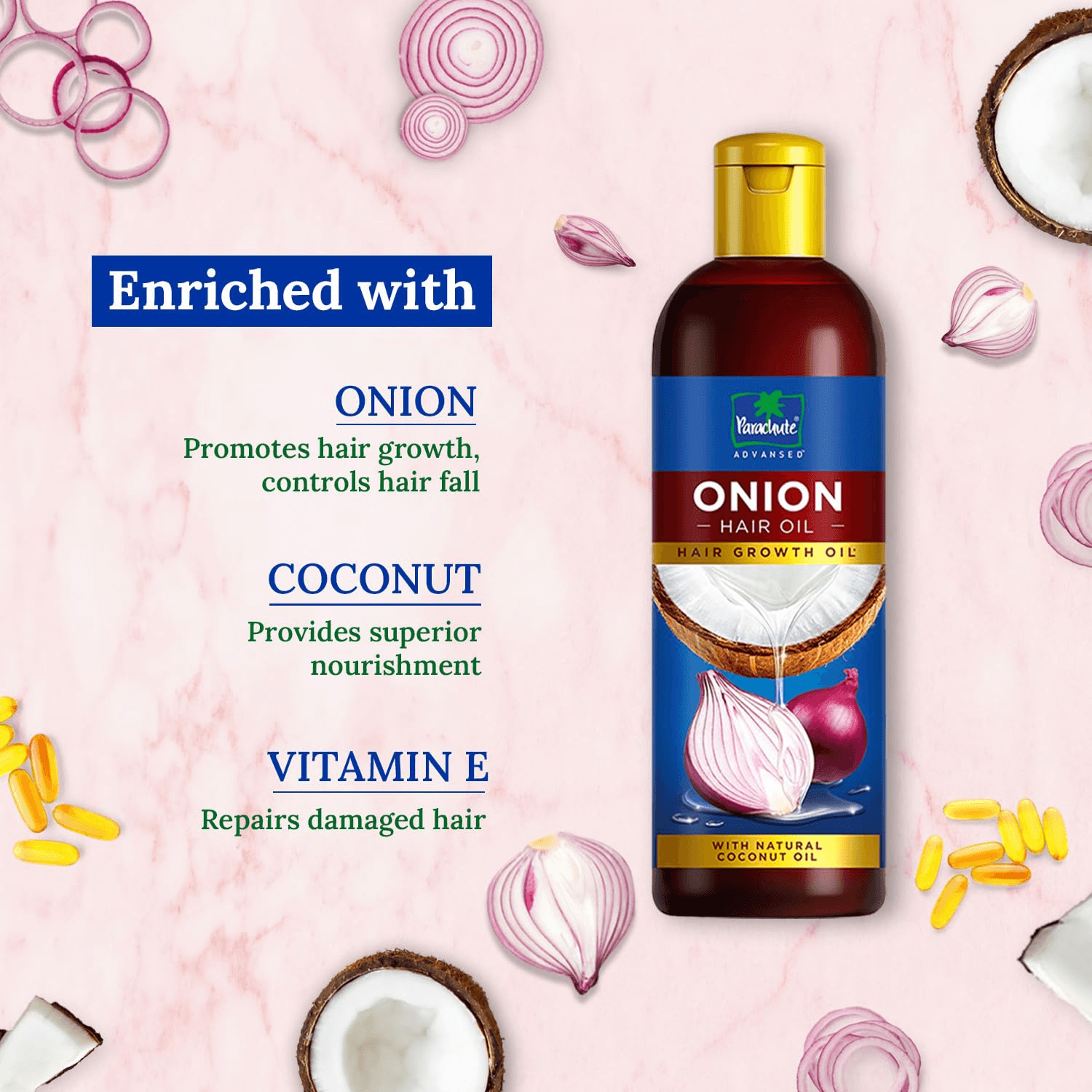 Parachute Advansed Onion Hair Oil - 200ml