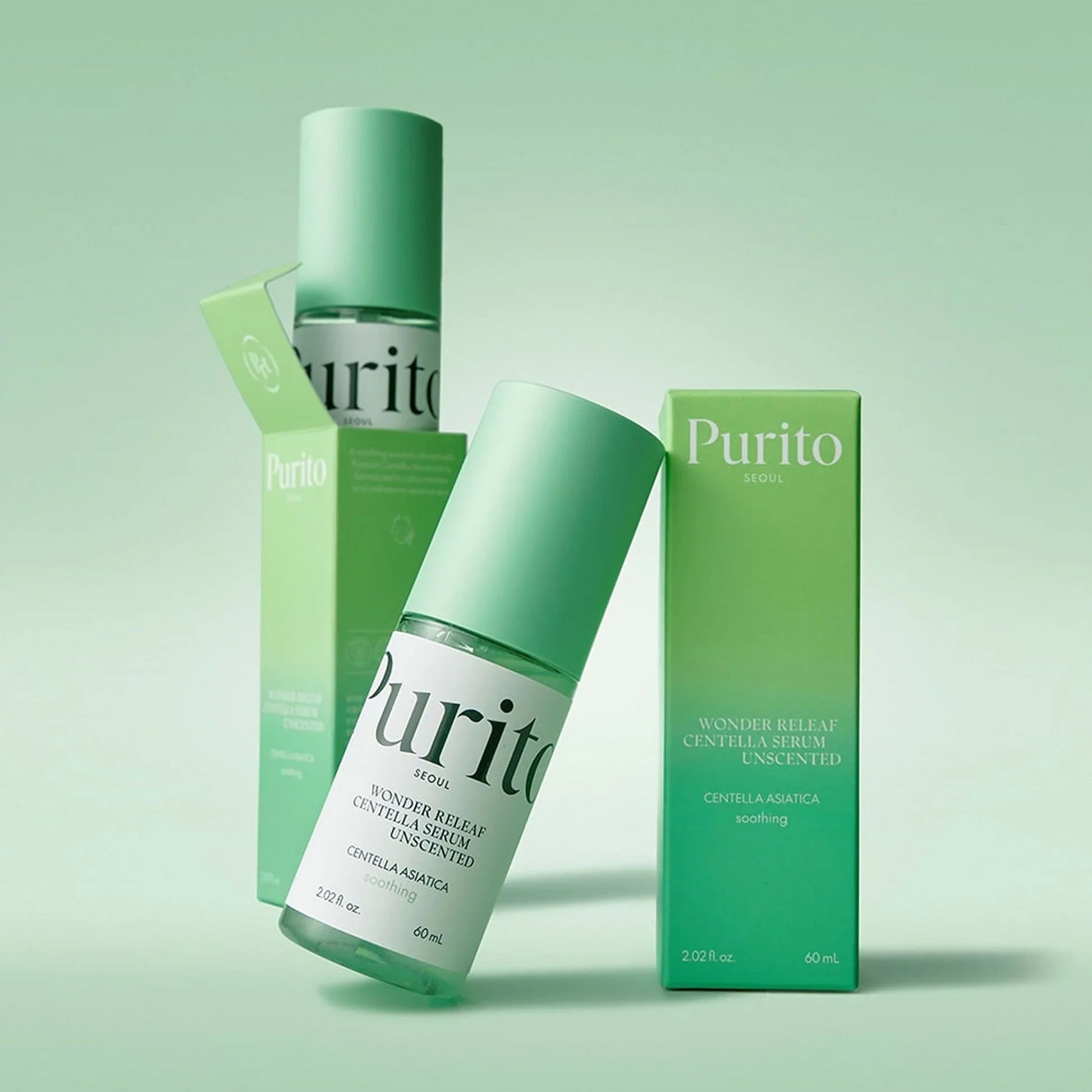 Purito Wonder Releaf Centella Serum Unscented - 60ml