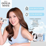 Geisha Soap Extra Moisture Skin Brightening Bar - 65g x 2Pcs