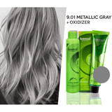 Bremod Performance 9.01 Metallic Gray Hair Color With Oxidizer