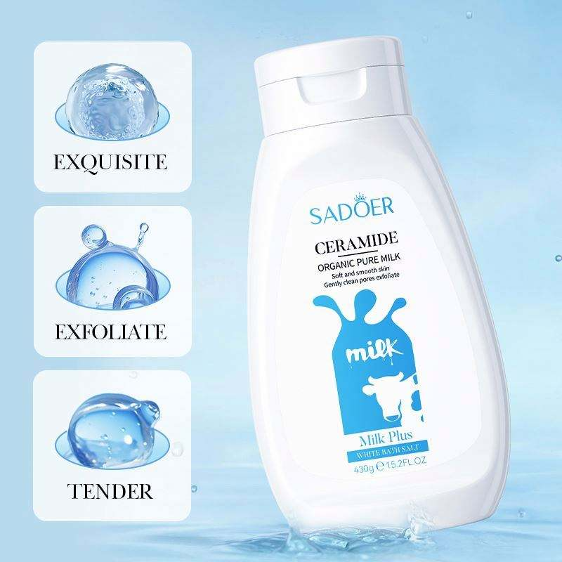 Sadoer Ceramide Organic Pure Milk Bath Salt - 430g