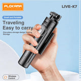 Plokama Live Streaming Bracket Tripod & Wireless Selfie Stick - K7