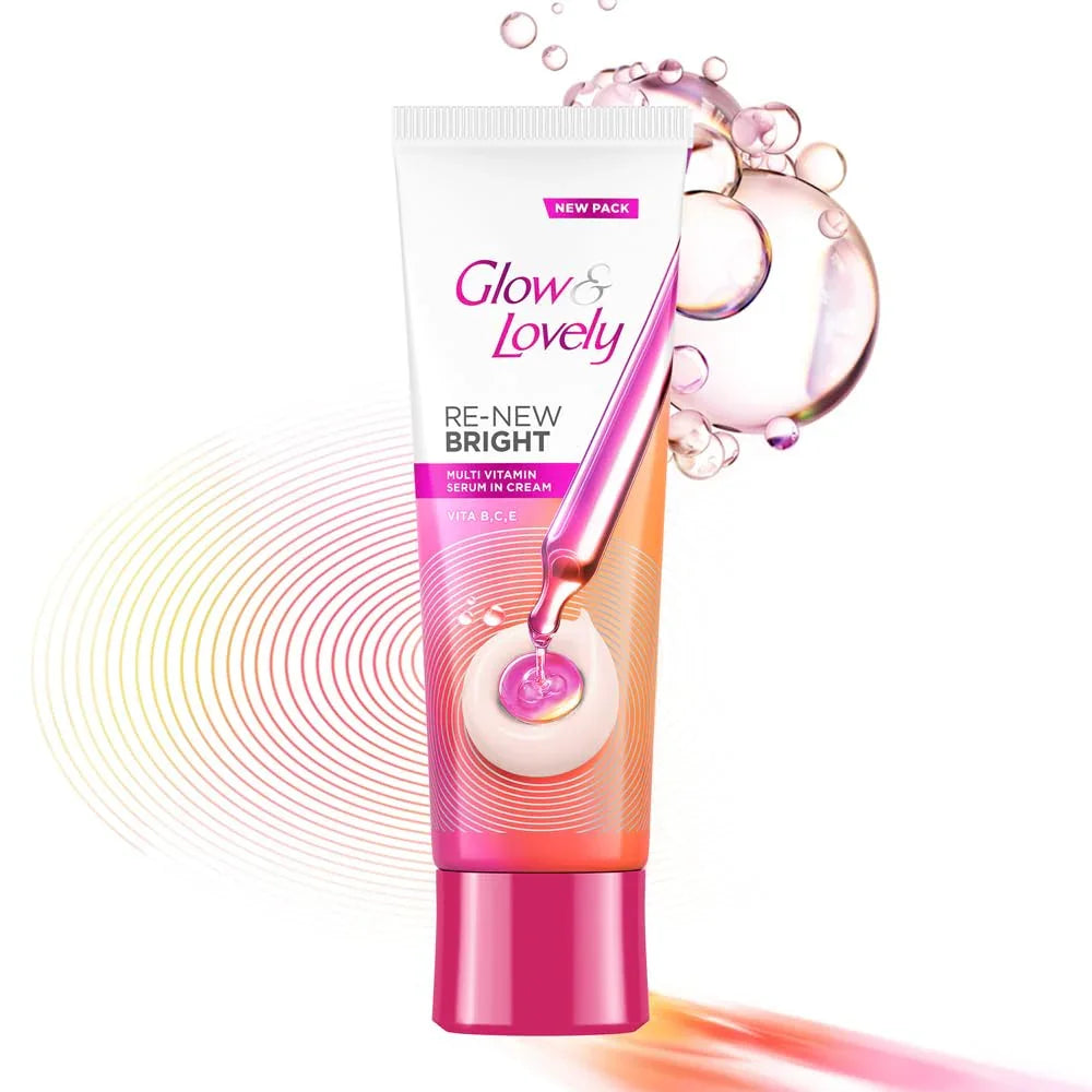 Glow & Lovely Re-New Bright Advanced Multi Vitamin Serum in Cream - 110g