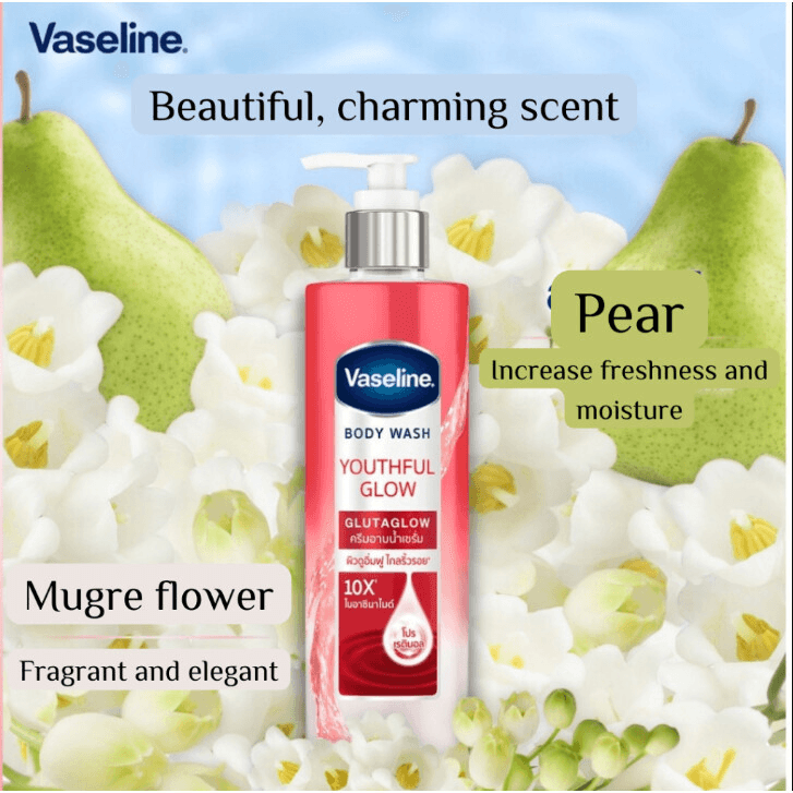 Vaseline Body Wash Youthful Glow - 425ml