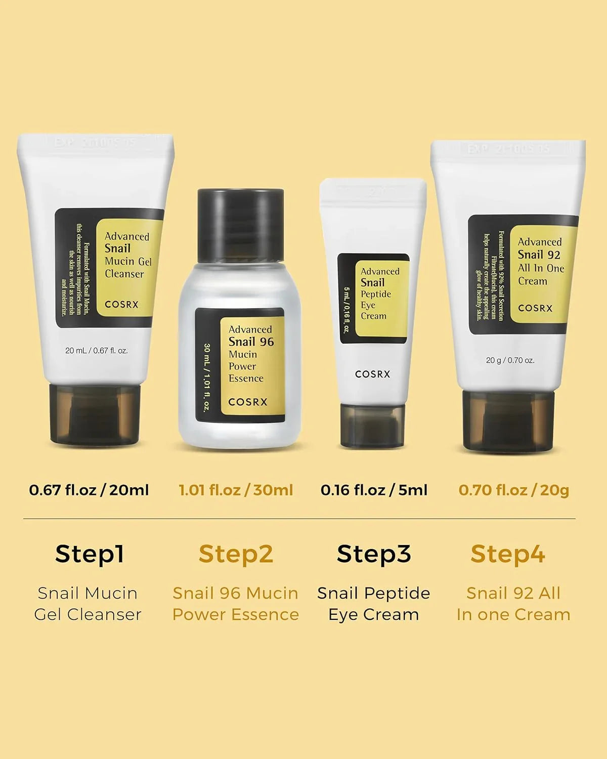 مجموعة COSRX All About Snail