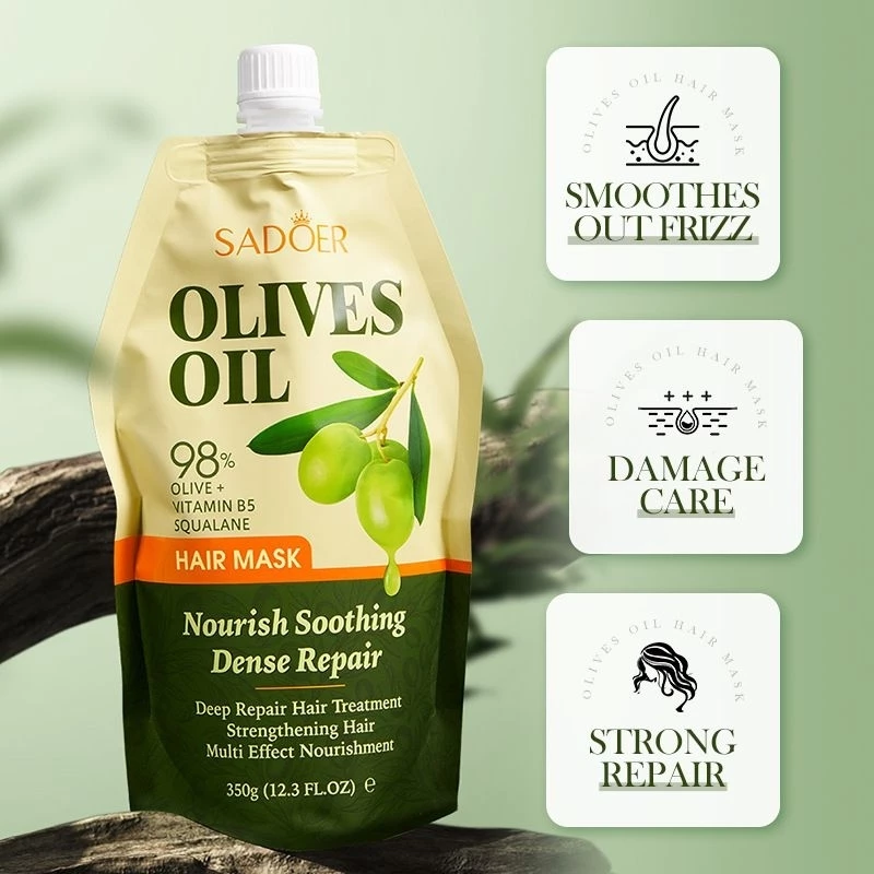Sadoer Oilives Oil Nourish Soothing Dense Repair Hair Mask - 350g