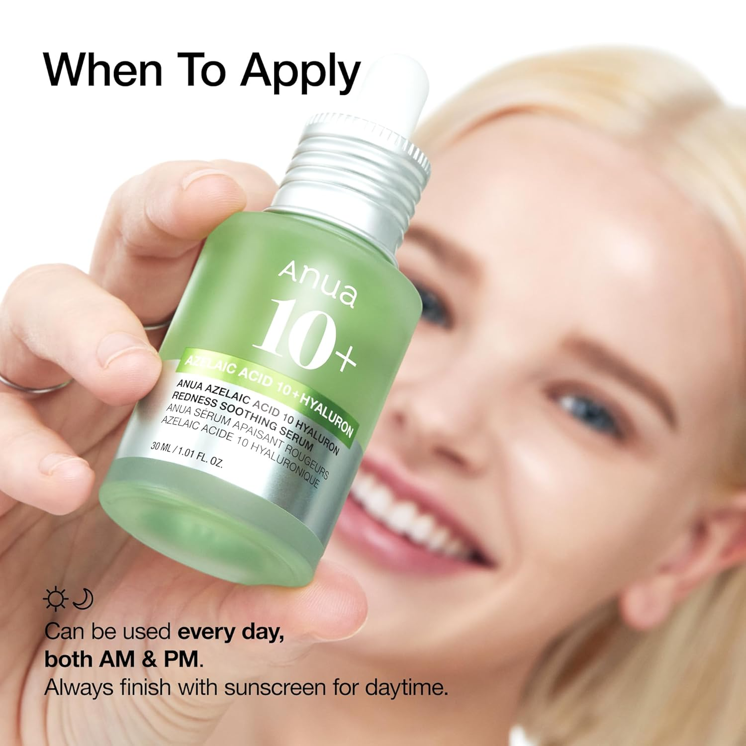 Anua Azelaic Acid 10 Hyaluron Redness Soothing Serum - 30ml